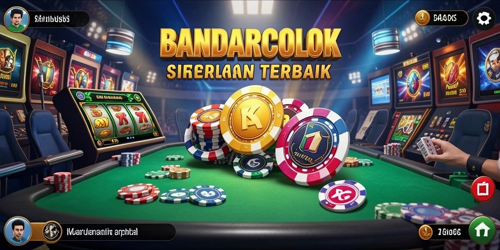 Tampilan gameplay BANDARCOLOK yang dinamis dan interaktif.