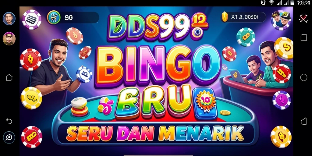 Screenshot DS99 menunjukkan gameplay Bingo yang menarik dan interaktif.