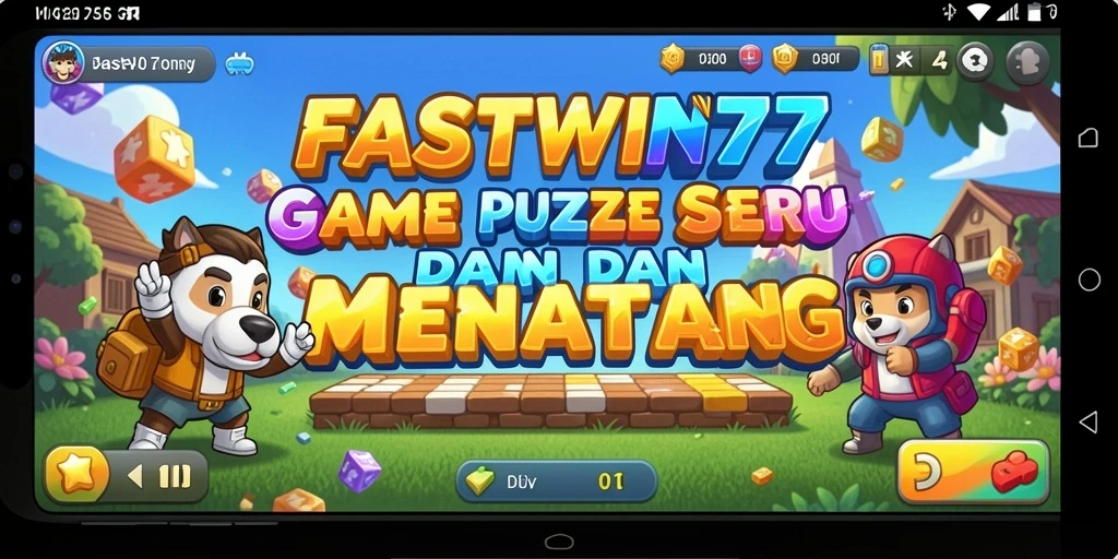 Tampilan menarik dari gameplay FASTWIN77 yang penuh warna.