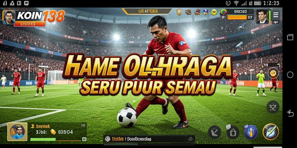 Screenshot gameplay KOIN138 yang menampilkan pertandingan seru.