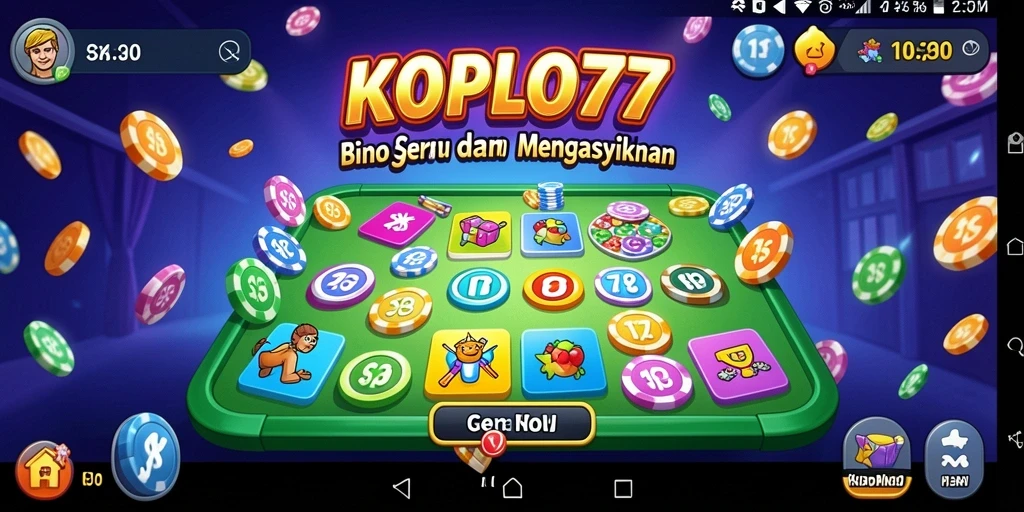 Gameplay seru KOPLO77 dalam permainan Bingo yang menarik.