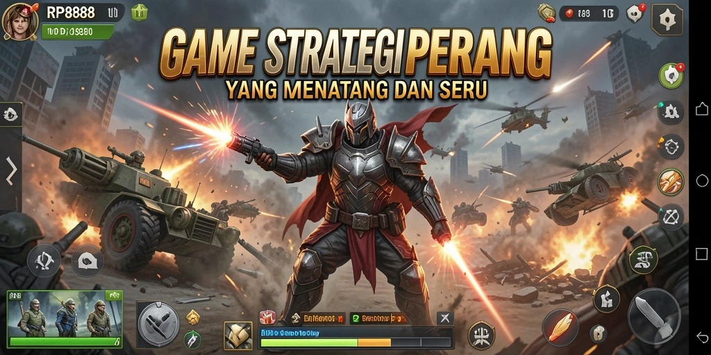 Tangkapan layar utama dari gameplay seru RP888 di dunia SLG.