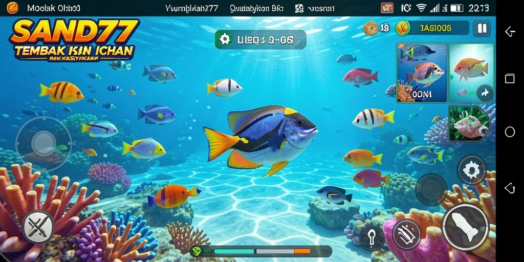 Tampilan screenshot gameplay SAND77 yang seru dan menantang.