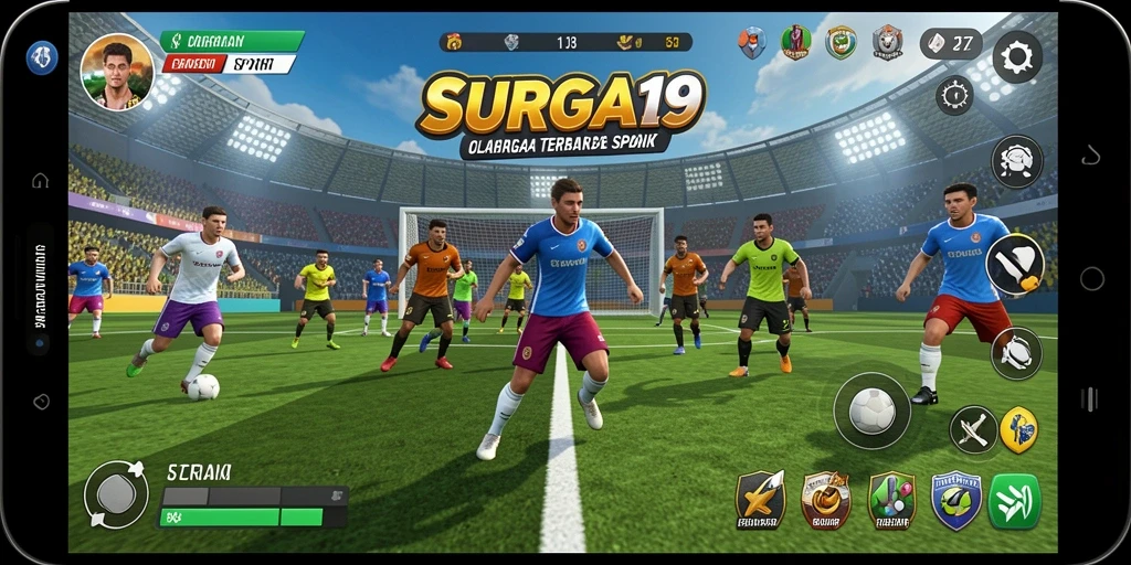Tampilan menarik dari gameplay <strong>SURGA19</strong> yang menampilkan aksi olahraga seru.