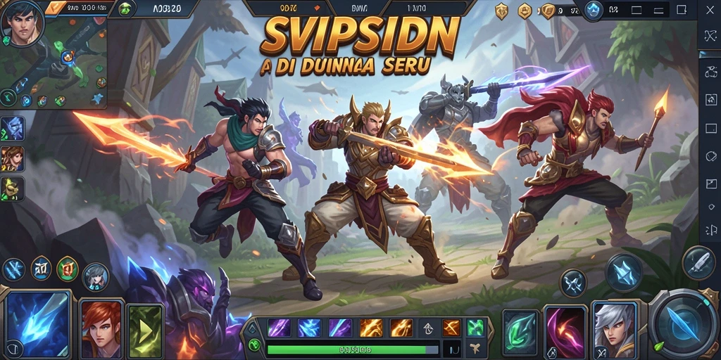 Tangkapan layar epic dari pertarungan seru dalam SVIPSIDN.