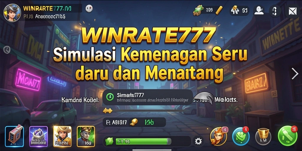 Tampilan gameplay WINRATE777 yang menarik dan seru.